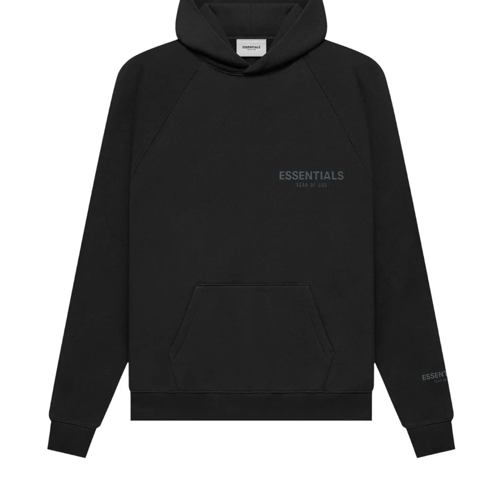 Fear of God Essentials Black Hoodie (FOG)